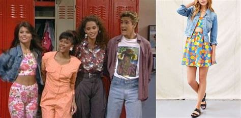 Saved By The Bell 90s Fashion