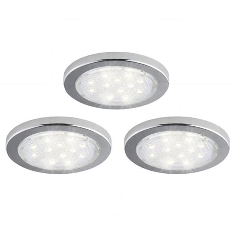 BAZZ LED 3-Pack 6.35-in Plug-in Puck Light in the Under Cabinet Lights ...