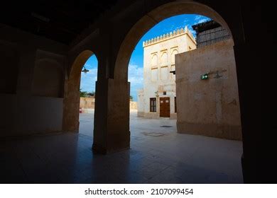 Doha Qatar Traditional Buildings Architecture Stock Photo 2107099454 ...