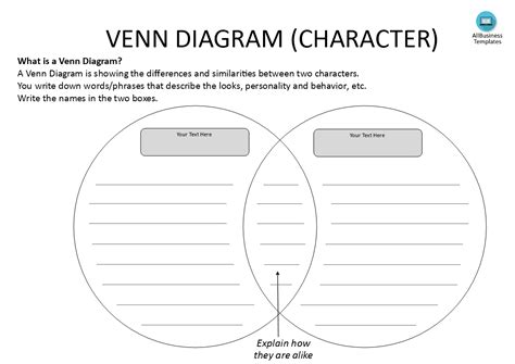 Free Printable Venn Diagram With Lines