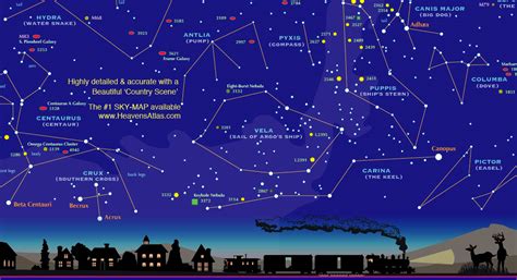 BEST Constellation Map on the market! www.HeavensAtlas.com