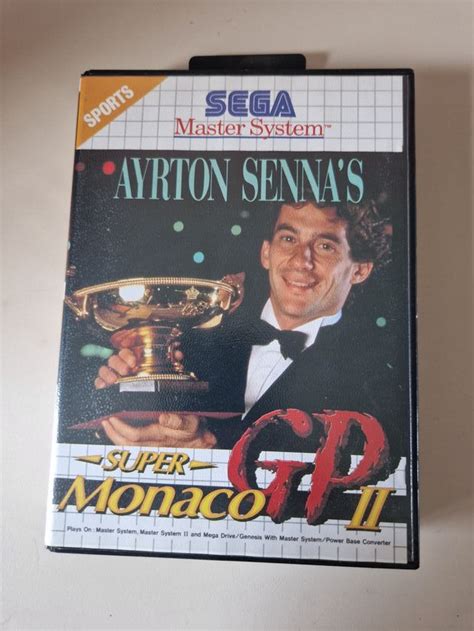 Ayrton Sennas Super Monaco GP II Master System de segunda mano por 25 EUR en Madrid en WALLAPOP