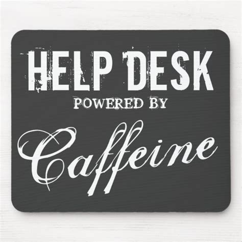 Funny help desk mouse pad | Office humor | Zazzle.com