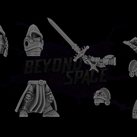 3D Printable Free - Exalted Justicar Longsword-Book of Faith by Beyond Space
