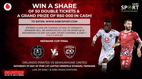 WIN: R50 000 cash and double tickets to the 2023 Nedbank Cup final | soccer