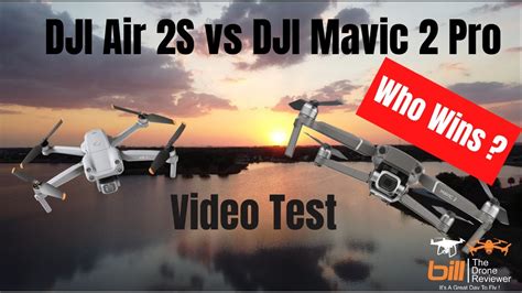 DJI Air 2S vs DJI Mavic 2 Pro Video Test - YouTube