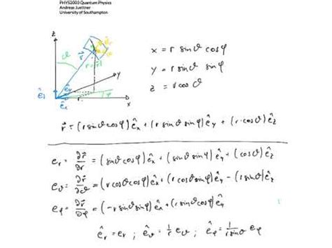 Derivation of the Laplacian in Spherical Coordinates Video Lecture ...