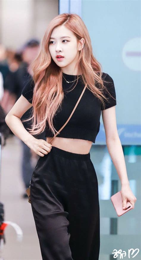 Hình nền 4K đen và hồng của Rosé Blackpink - Top Những Hình Ảnh Đẹp