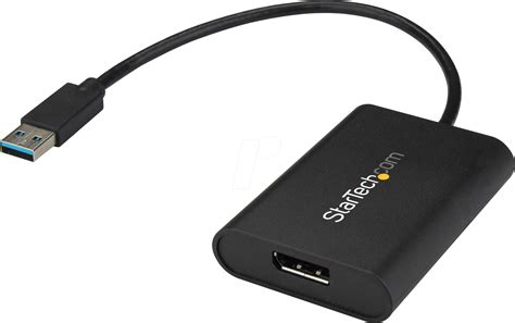 ST USB32DPES2: Adapter USB 3.0 auf DisplayPort, 4K 30Hz bei reichelt elektronik