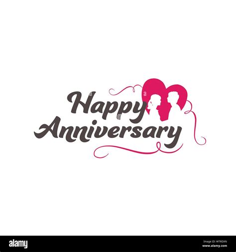 Happy anniversary calligraphy hi-res stock photography and images - Alamy