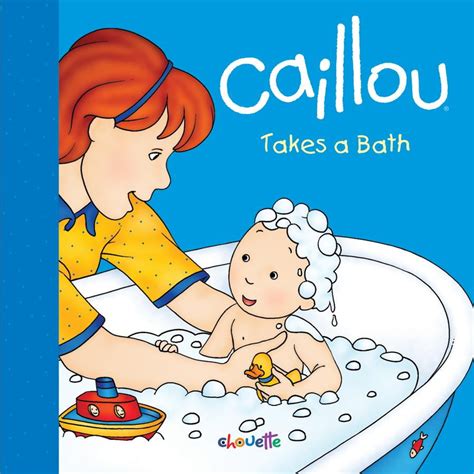 Caillou Takes a Bath (Board Book) - Walmart.com - Walmart.com