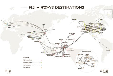 Fiji Airways Route Map Fiji Airways Route Map Fiji | Images and Photos ...