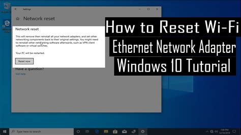 Keep having to reset wifi adapter windows 10 - loxachristmas