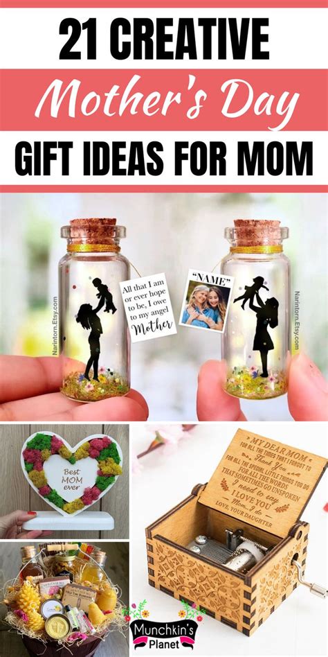 21 Creative Mother’s Day Gift Ideas For Mom | Creative mother's day ...