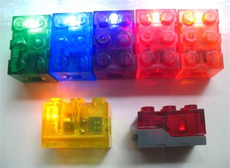 Custom LEGO light bricks now in color!