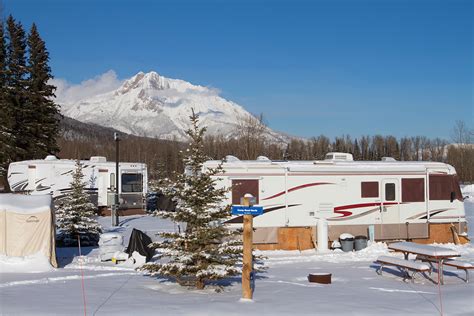 Winter Camping - Fernie RV Resort