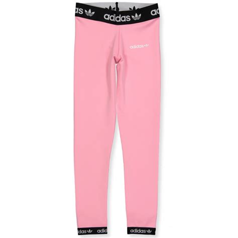 Adidas Originals - Pink leggings - light pink - Pink