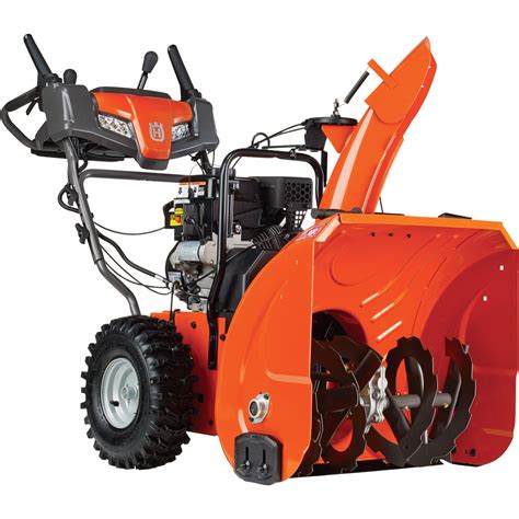 Husqvarna 27in. Electric-Start Dual-Stage Snow Blower — 254cc Engine ...