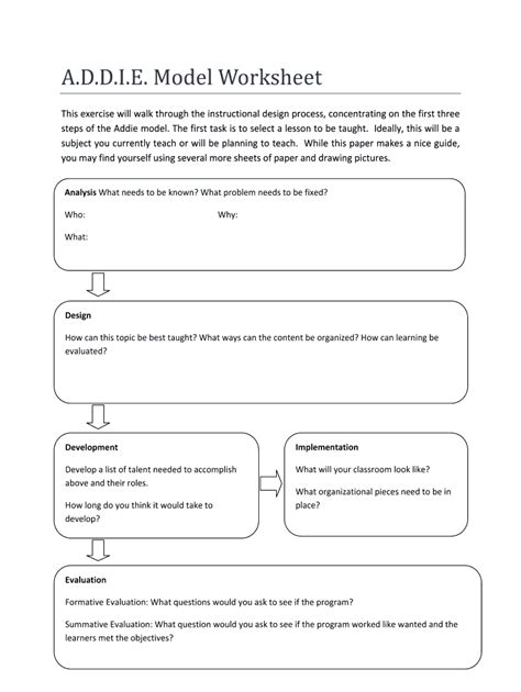 Addie Model Worksheet.docx 2020-2022 - Fill and Sign Printable Template Online | US Legal Forms