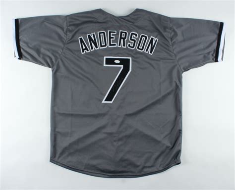 Tim Anderson Signed Jersey (JSA Hologram) | Pristine Auction