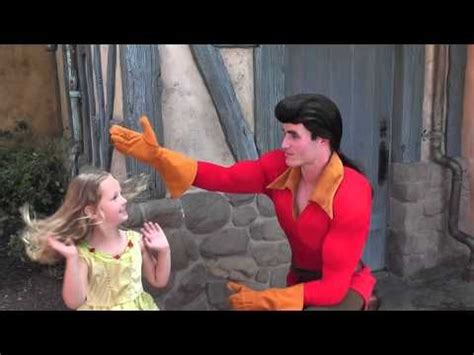 "Little Girl Belle Tells Gaston NO!!" - Watch Gaston handle rejection with the most utmost grace ...