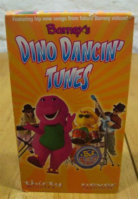 Barney Dino Dance Tunes VHS