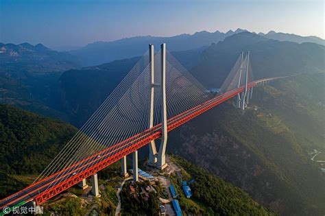 Beipanjiang set Guinness record as highest bridge | english.scio.gov.cn