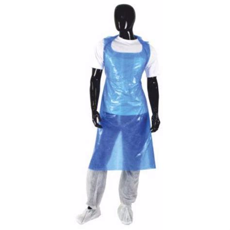 Box of 100 Waterproof Disposable Polythene Plastic Aprons – RUFTUF