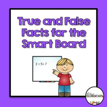 True or False Facts by All About Elementary | TPT