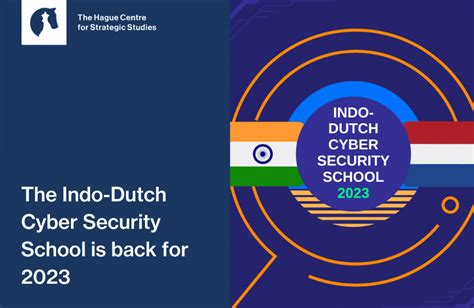 The Indo-Dutch Cyber Security School is back for 2023 - HCSS