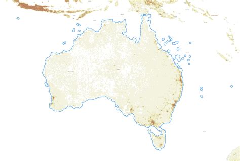 Discovering Australia Population Density: Interactive Map