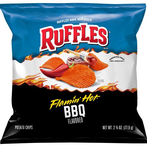 Ruffles, Flamin' Hot BBQ Flavored, Potato Chips - SmartLabel™