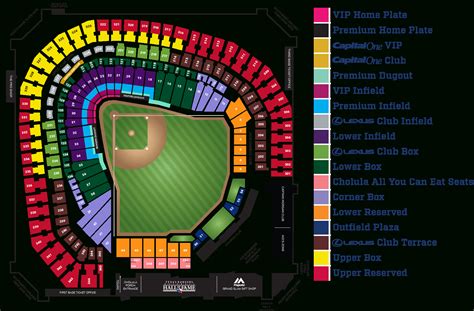 Texas Rangers Stadium Seating Map - Printable Maps