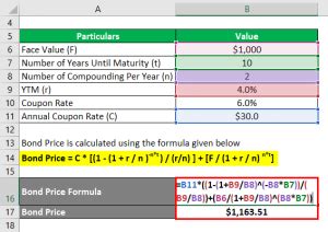 Bond Formula | How to Calculate a Bond | Examples with Excel Template