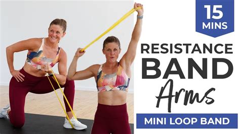 15-Minute Resistance Band Arm Workout (with Mini Band) - YouTube