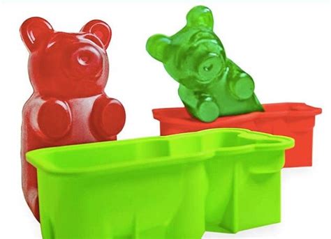 Giant Gummy Bear mold Breakable gummy bear mold BREAKABLE Bear mold ...