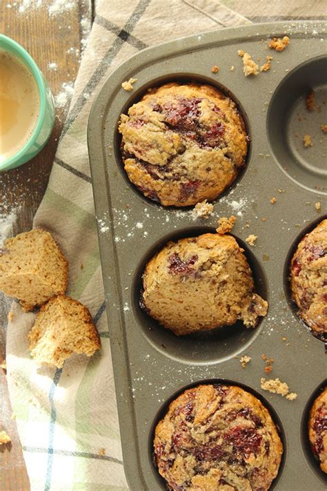 Peanut Butter & Jelly Muffins (GF and Paleo) - Simple Green Moms