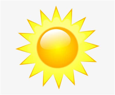 Vector Sun - Sunny Weather Symbol Transparent PNG Image | Transparent PNG Free Download on SeekPNG