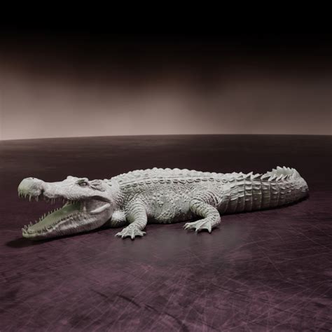 Download Deinosuchus resting - pre-supported prehistoric crocodile/alligator von Dino and Dog