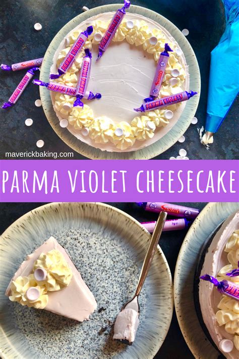 Parma Violet Cheesecake | Recipe | Cheesecake recipes, Light desserts, Cheesecake