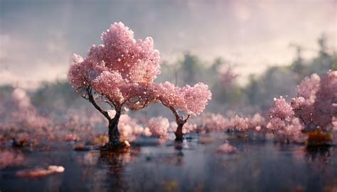 Premium Photo | Blossom sakura tree over nature background Cherry ...