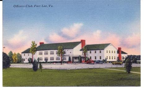 OFFICERS CLUB, FORT LEE, VA. VIRGINIA. MILITARY. ARMY BASE. | Fort lee ...