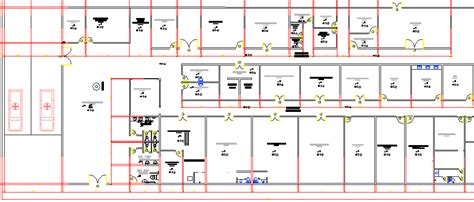 Private Maternity Hospital Architecture Layout dwg file - Cadbull