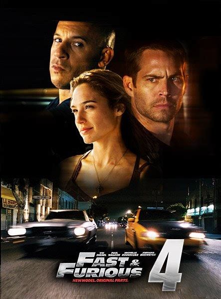 ashPresentom: Fast and Furious 4 poster design