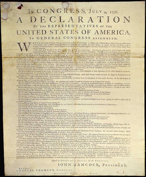 Declaration of Independence