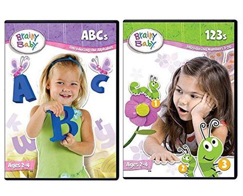 Brainy Baby ABCs and 123s DVD Deluxe Edition Set of 2 -- Read more ...