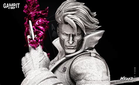 Gambit_xmen Fan Art/resin Scale Model for Assembling and Painting or ...