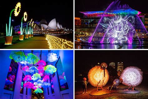 VIVID Sydney Lights Up The City With Colorful Installations And Projections