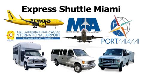 Miami shuttle | MIA Airport Shuttle | FLL Airport Shuttle | Miami Port Shuttle