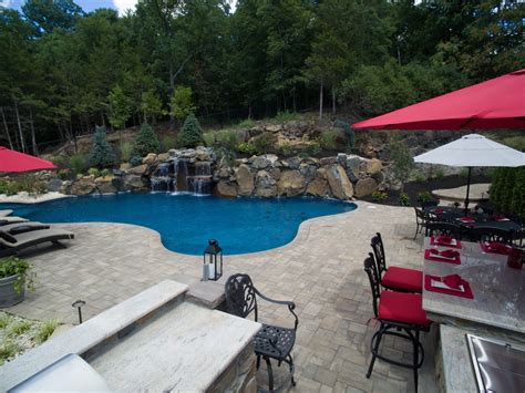 Wayne NJ - Custom Pool Design and Landscape Design — K & C Land Design & Construction